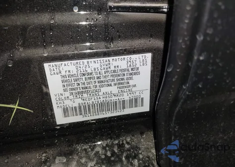 2025 Nissan Sentra S from USA, damaged, VIN 3N1AB8BV6SY323423